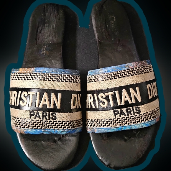 Christian "NotSure" Dior Dway Sandal - Picture 1 of 8